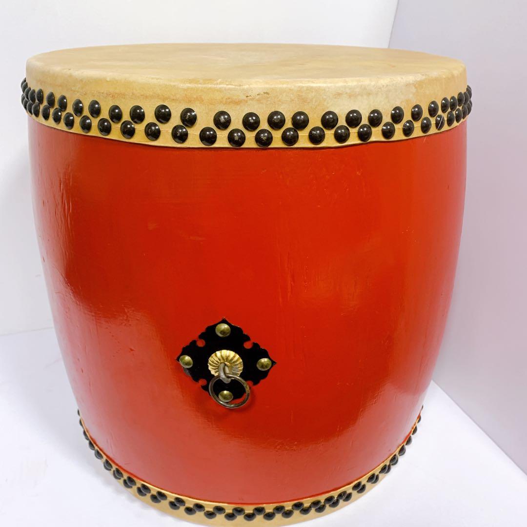 【送料込み】沖縄伝統芸能 エイサー太鼓 大サイズ 直径45cm