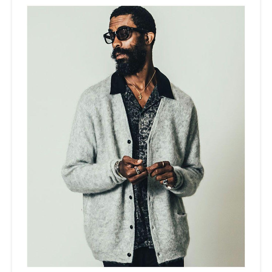 CRIMIE クライミー MOHAIR KNIT CARDIGAN グレー - メルカリ