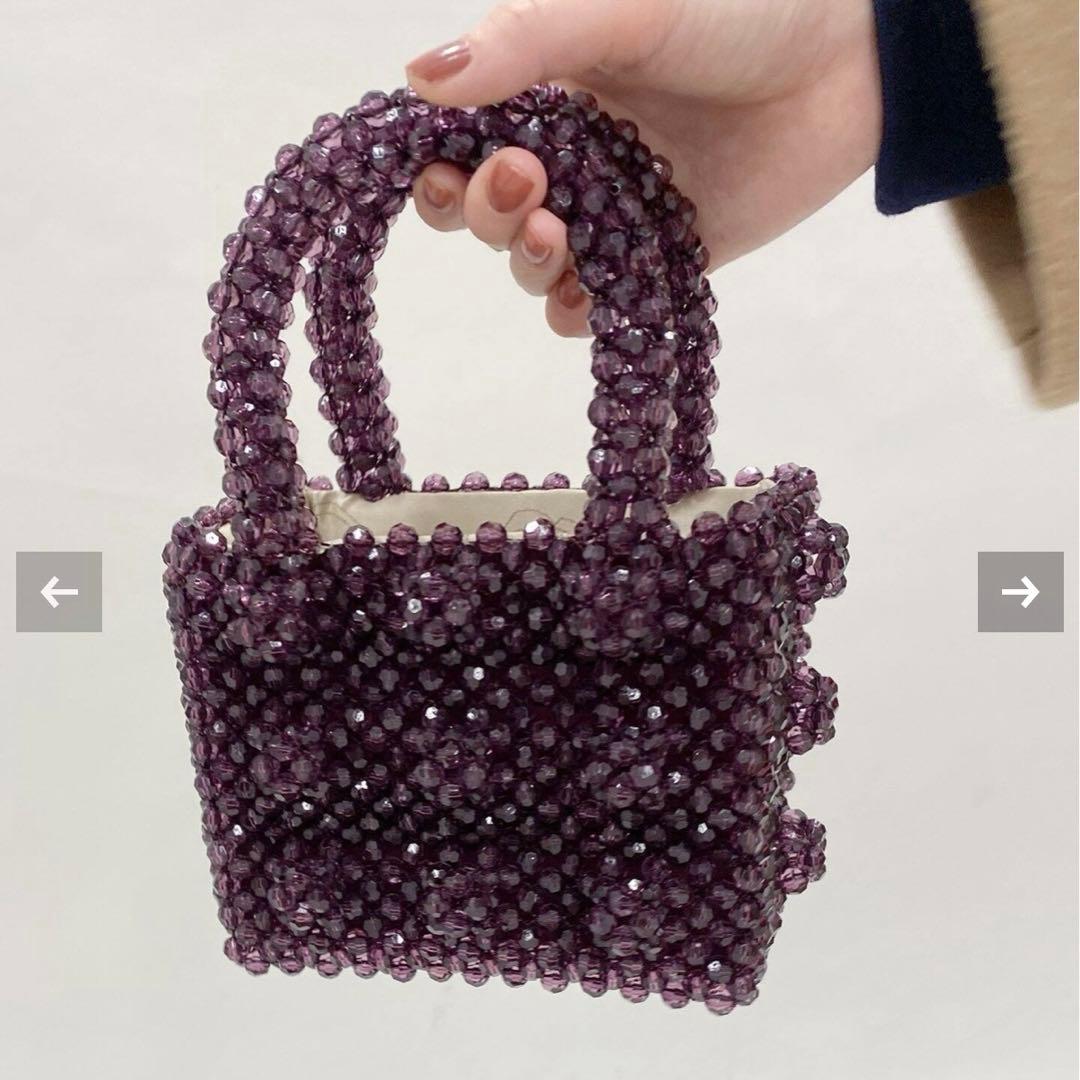 shrimps シュリンプス pre ビーズバッグ - メルカリ