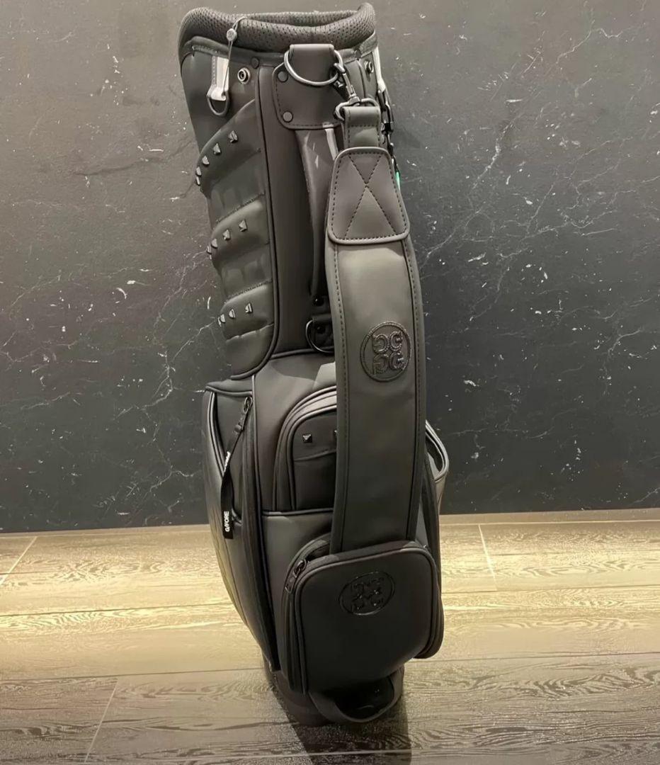 新作 ジーフォア スタンド型 キャディバッグ ブラック