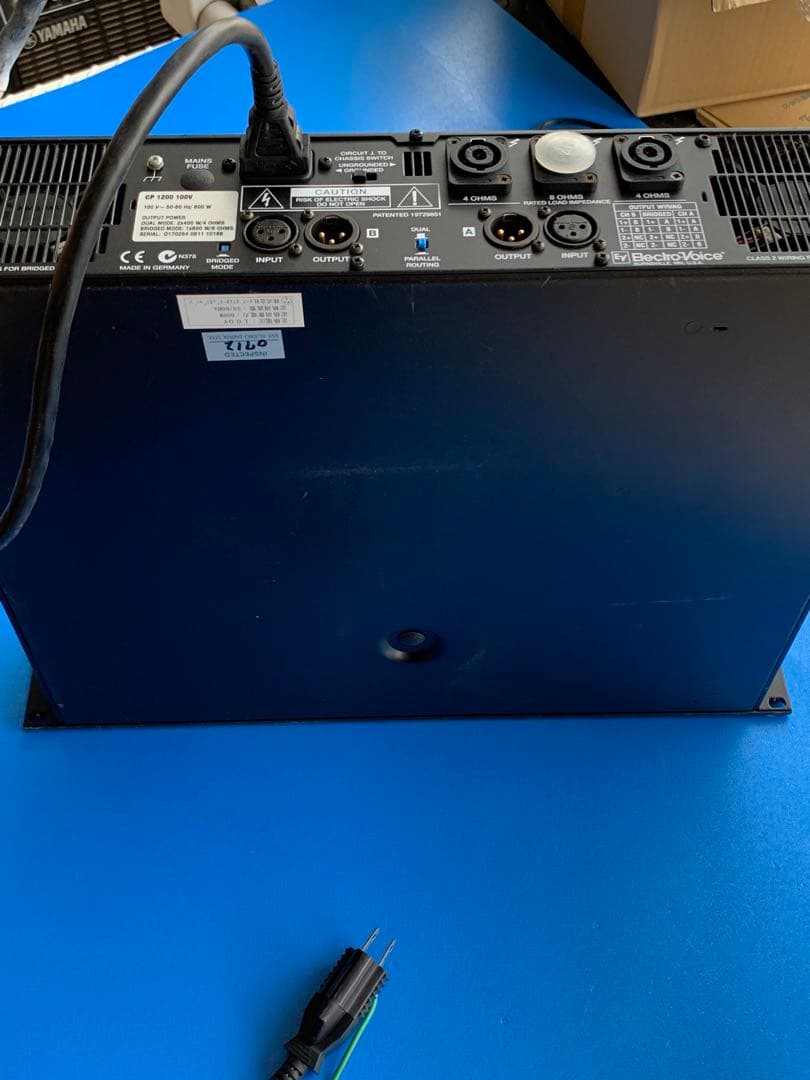 EV Electro Voice エレクトロボイス CP1200 パワーアンプ