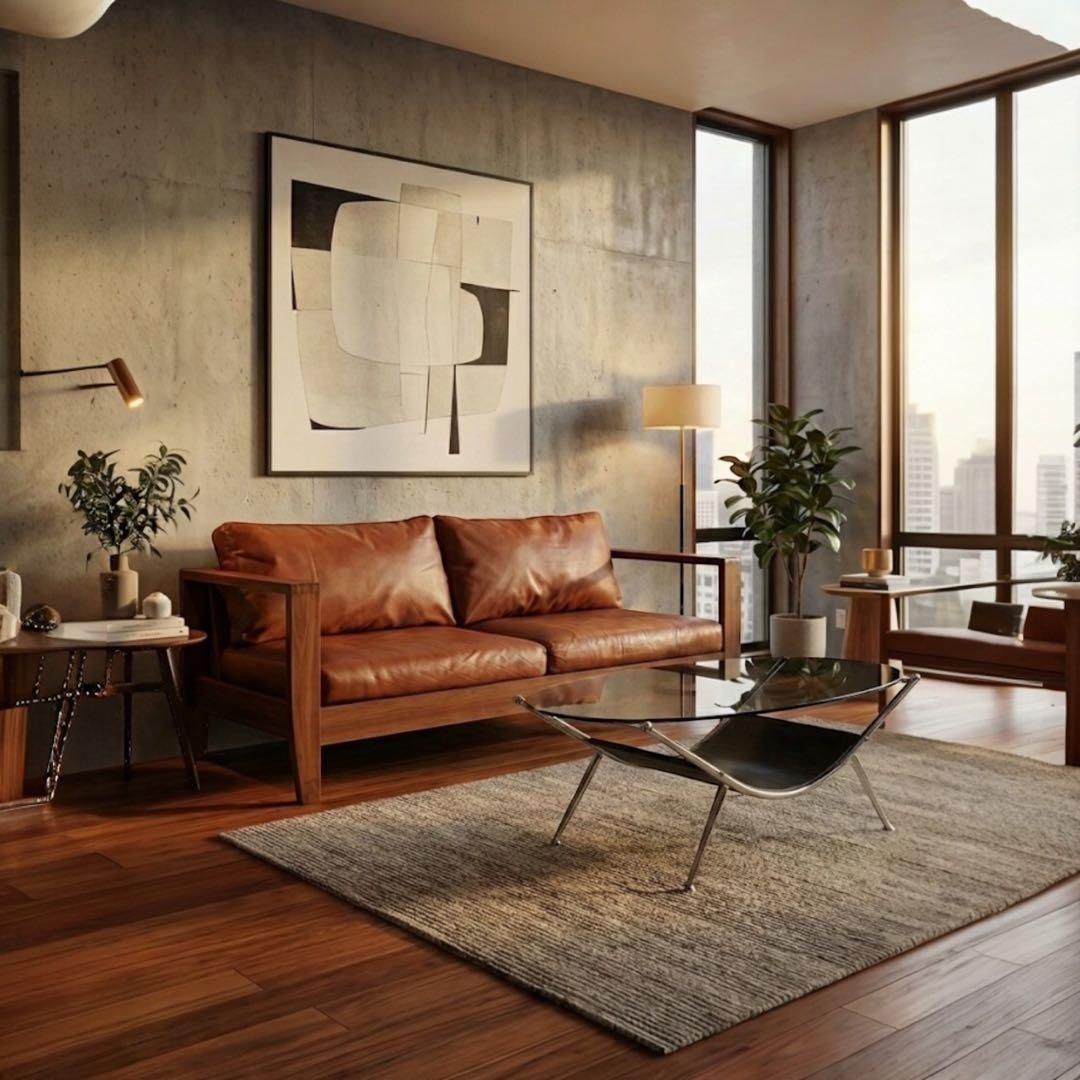 週末セール】ガラステーブル ミッドセンチュリー レトロ スペース