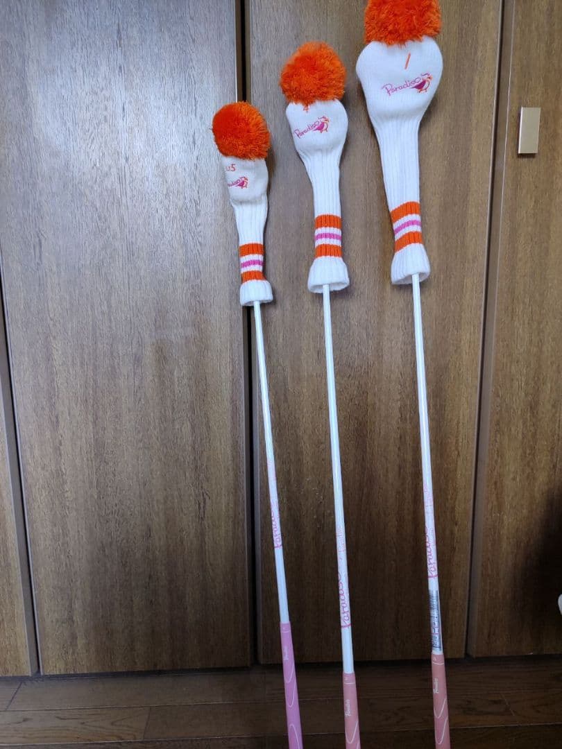 Paradiso レディース ゴルフバッグ クラブセット　未使用に近い