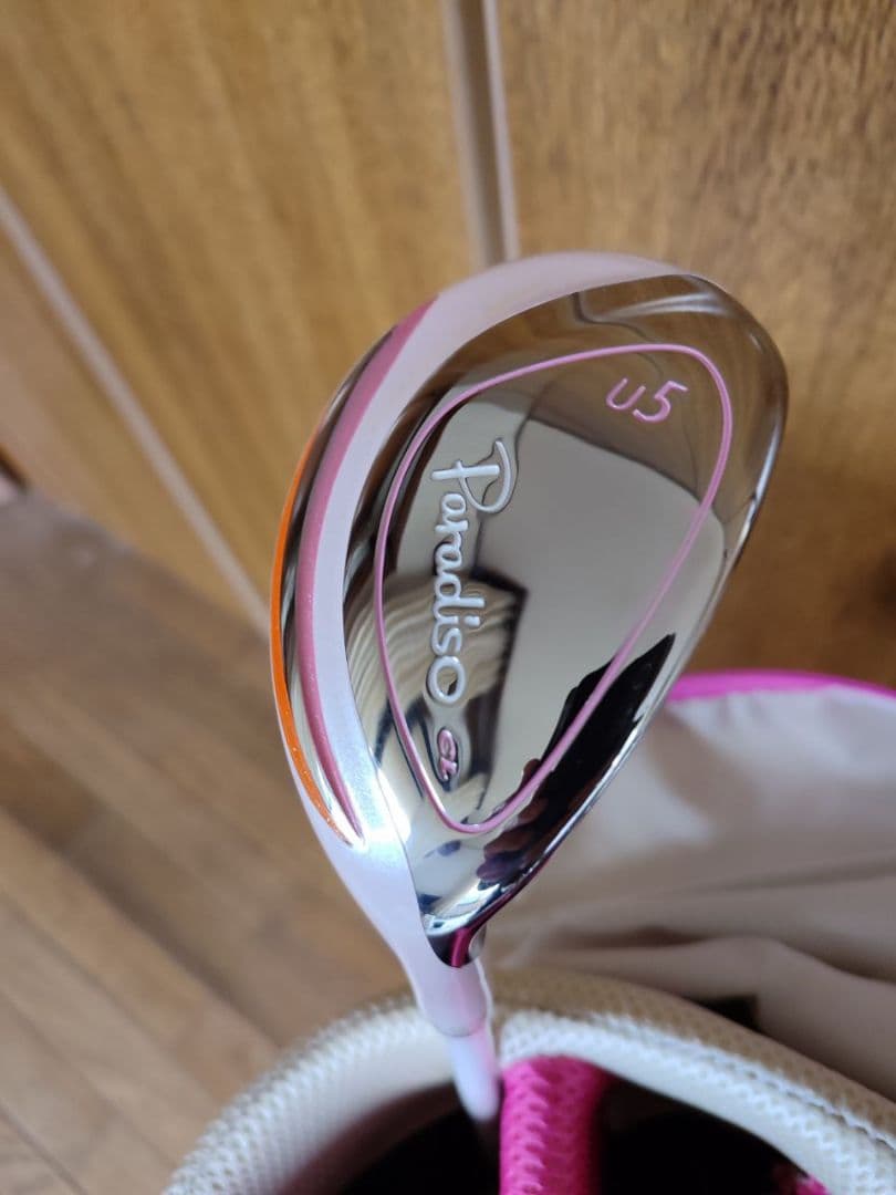 Paradiso レディース ゴルフバッグ クラブセット　未使用に近い