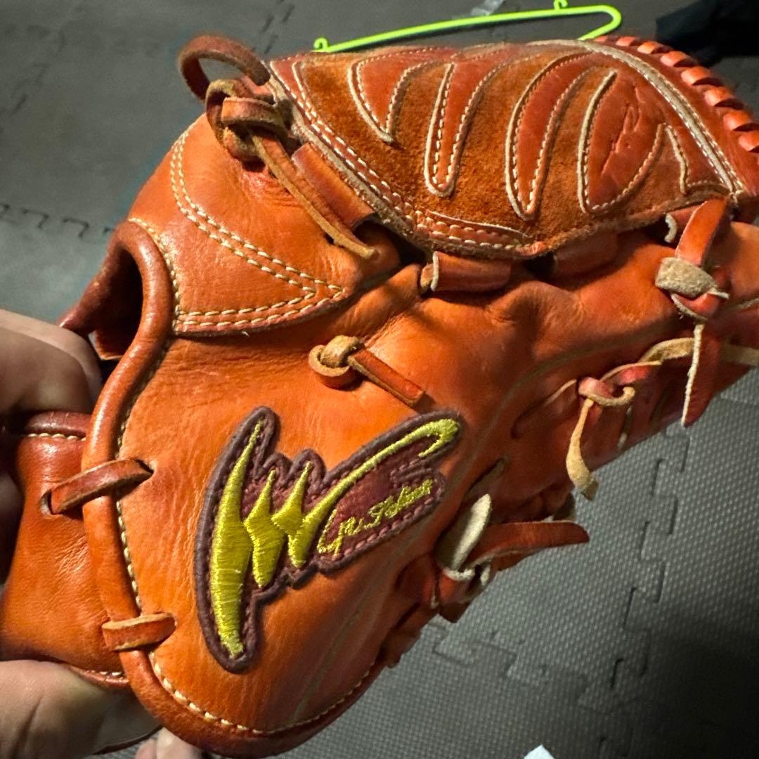 IPセレクトオレンジ グローブ 右投げ　ピッチャー用