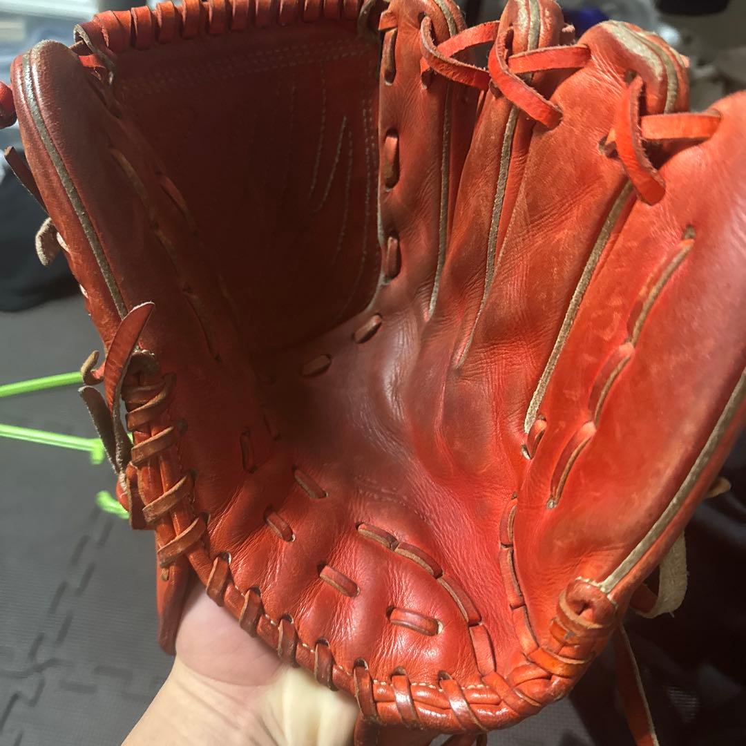 IPセレクトオレンジ グローブ 右投げ　ピッチャー用