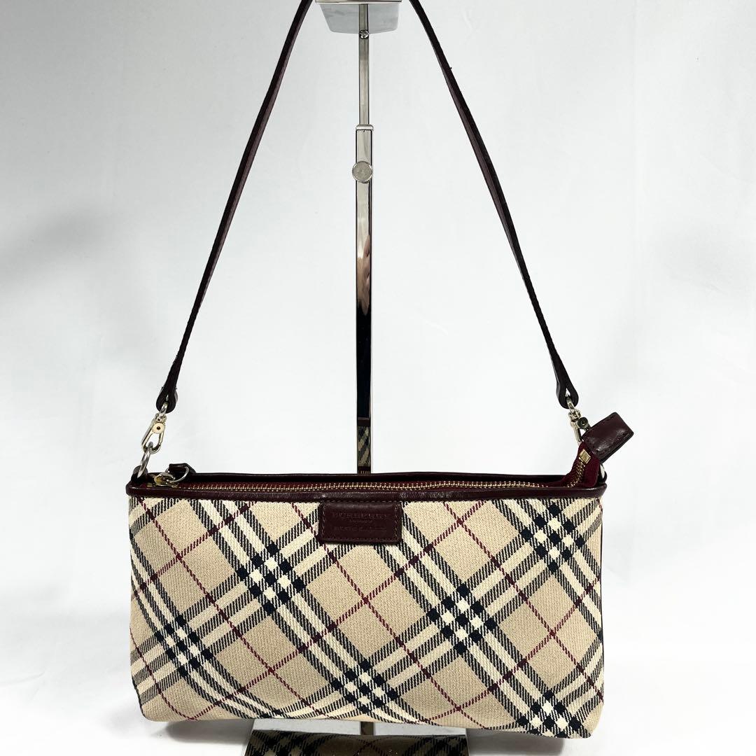 ✨美品 BURBERRY BLUE LABEL アクセサリーポーチ ノバチェック