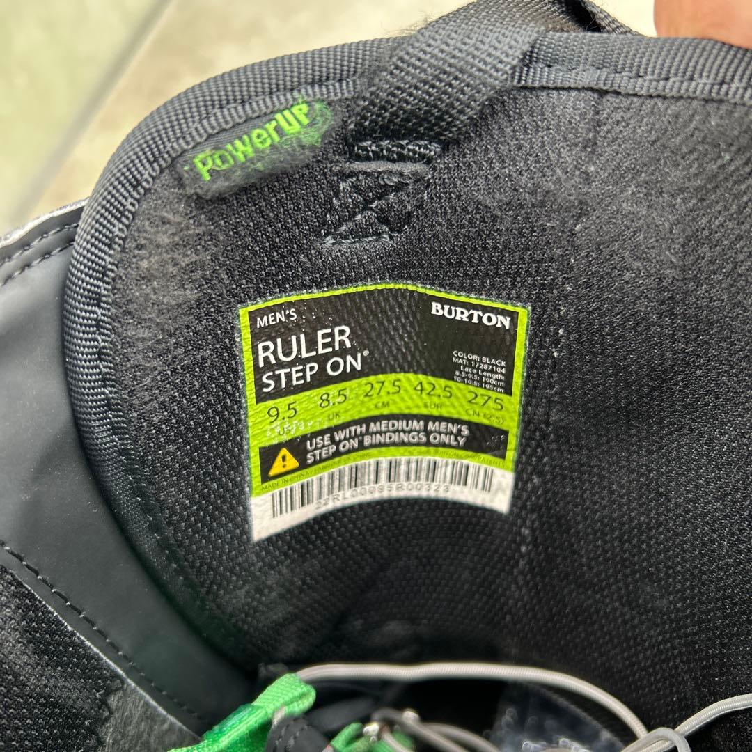 FLUX ビンディング ステップオン　バートンRULER ブーツ セット