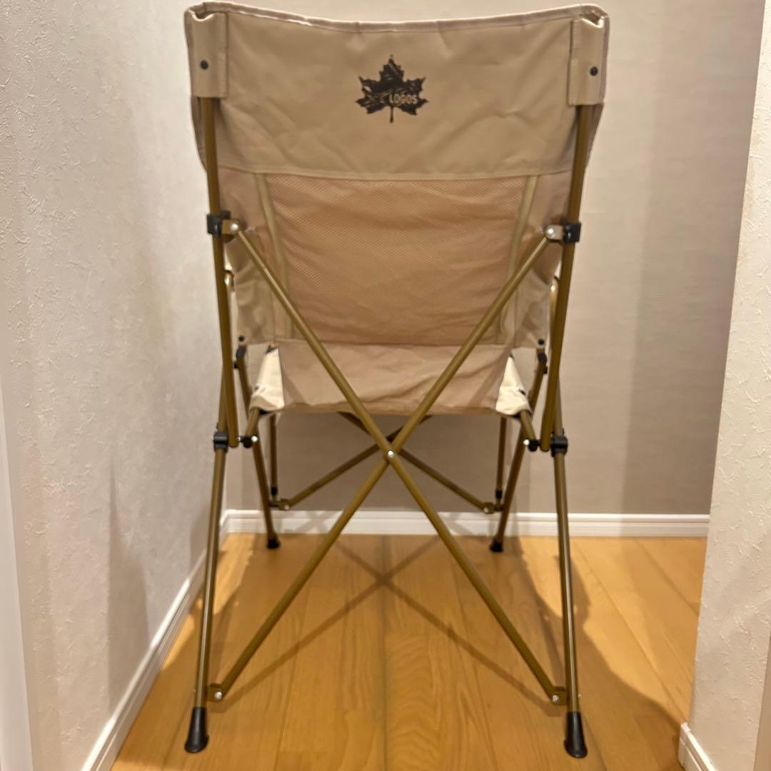 【最終価格】【美品】【2脚】LOGOS ロゴス　ワークバックチェア