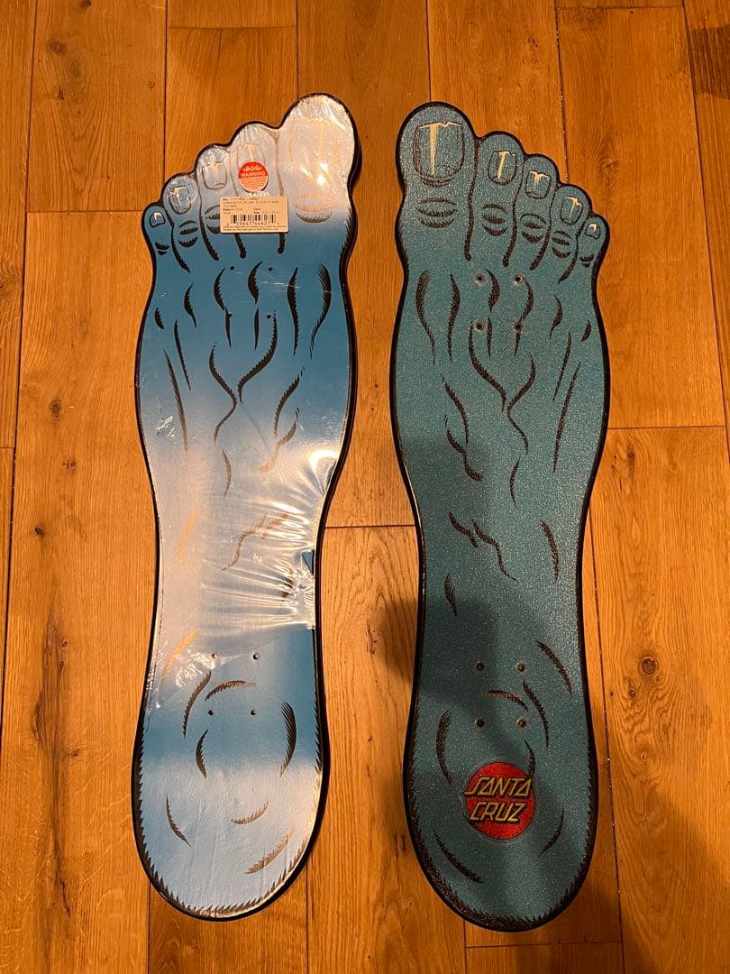 SANTA CRUZ スケートボードデッキ Screaming Foot 左右