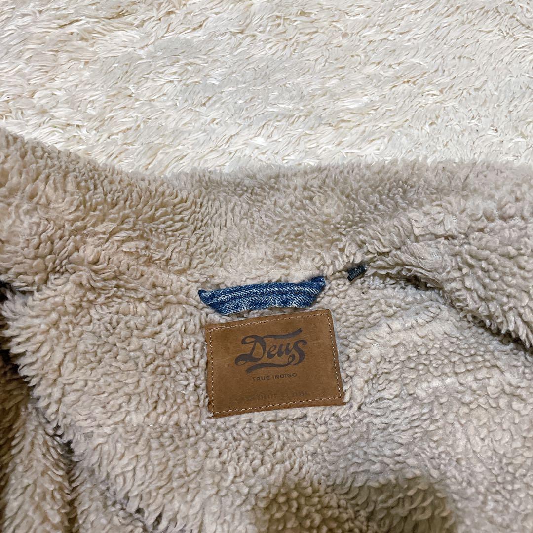 美品 Deus デニム ボア ジャケット デウス エクスマキナ S