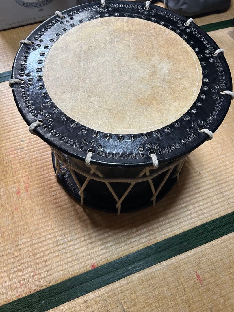 木製民族楽器 打楽器 直径約50cm