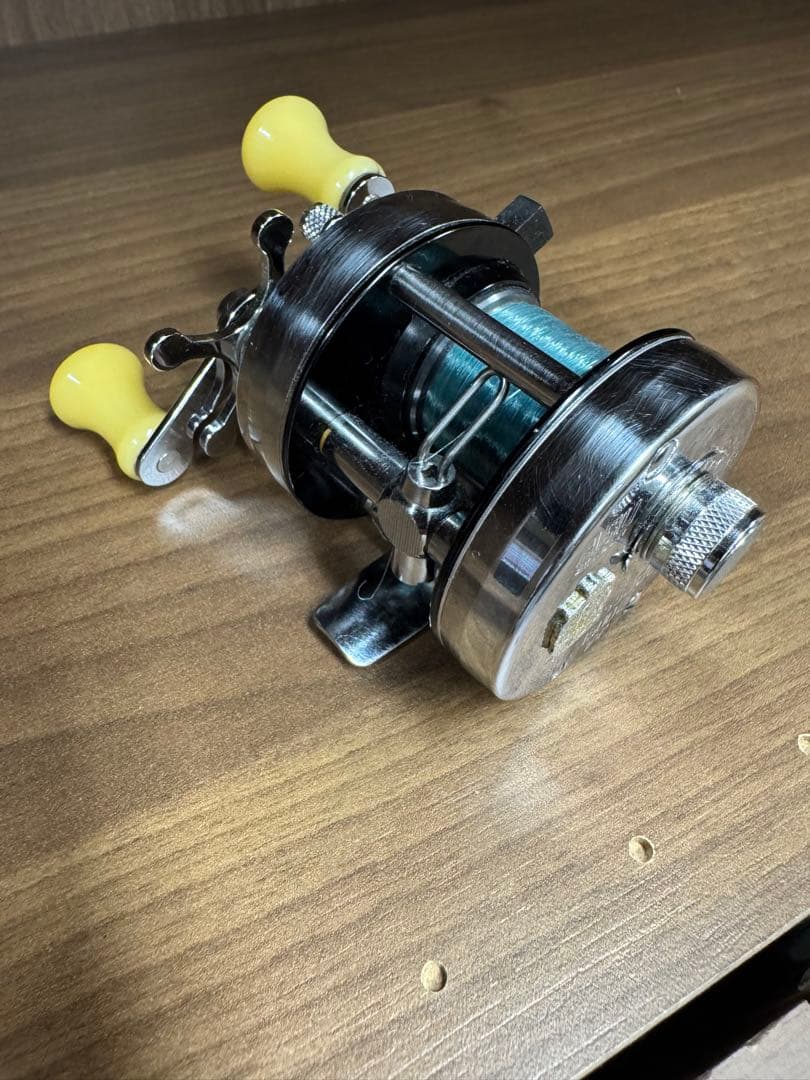 竹*一様 アブ1500C AIR クローム アベイルスプール&マグブレーキ組み