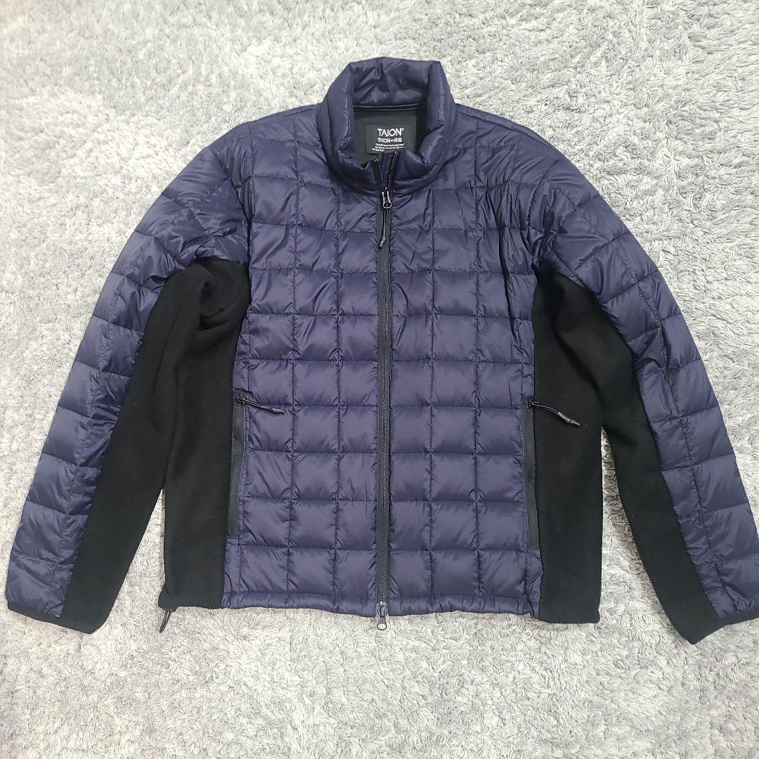 TAION タイオン スポーツアクティブダウンジャケット Mサイズ ネイビー