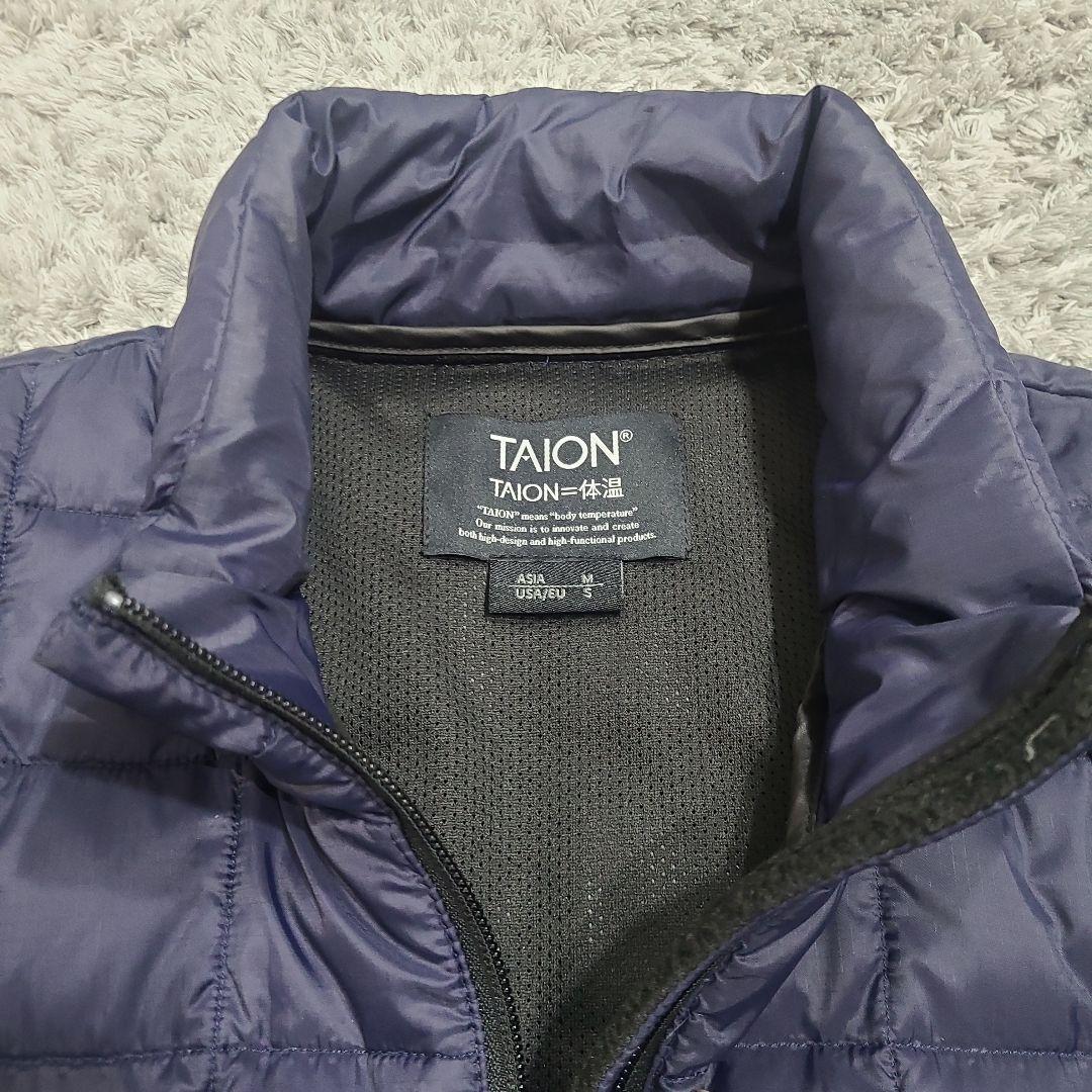 TAION タイオン スポーツアクティブダウンジャケット Mサイズ ネイビー