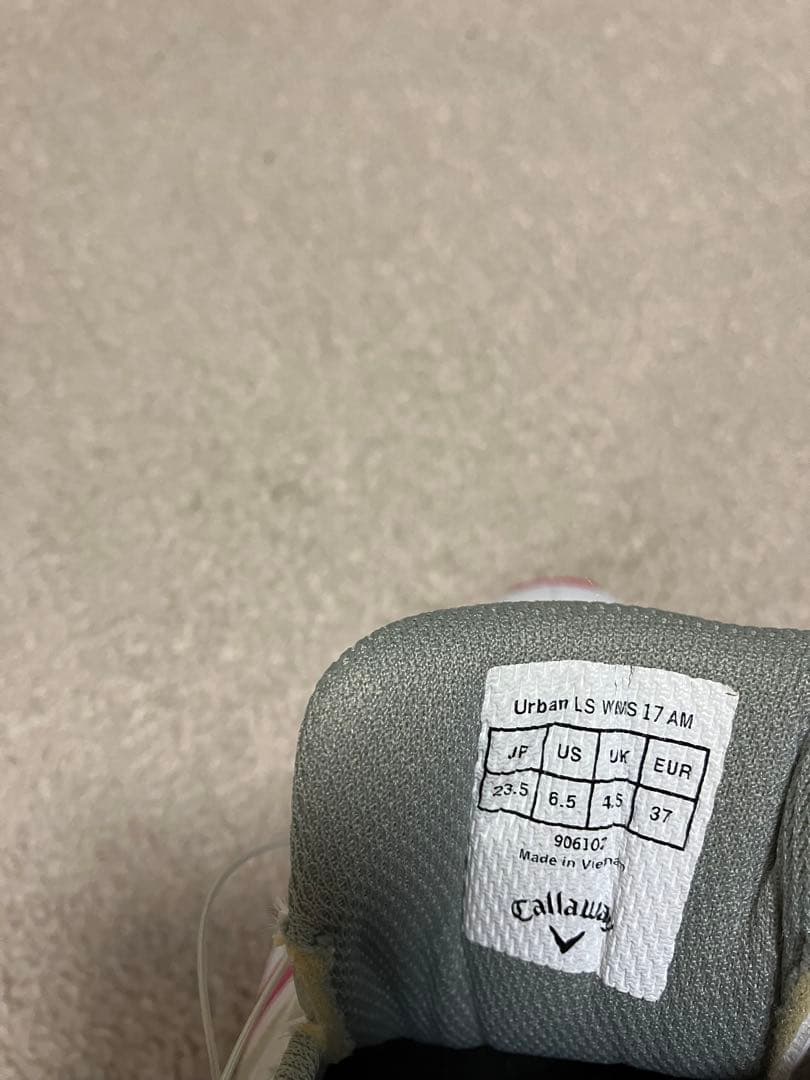 Callaway ゴルフシューズ 23.5cm 可愛いケース付き