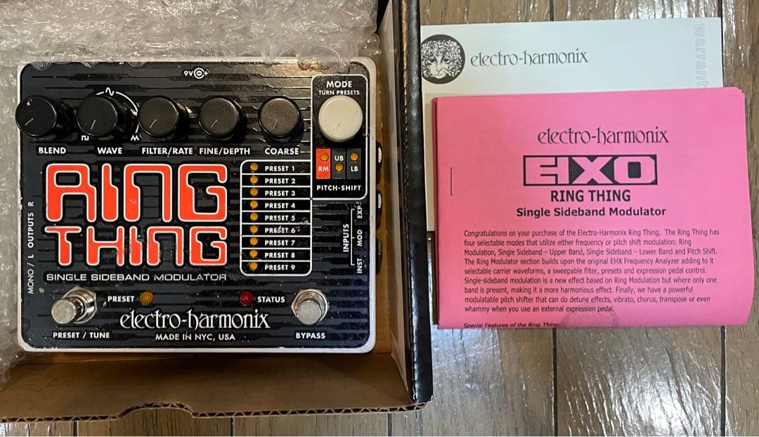 外箱付Electro-Harmonix RING THING リングモジュレータ