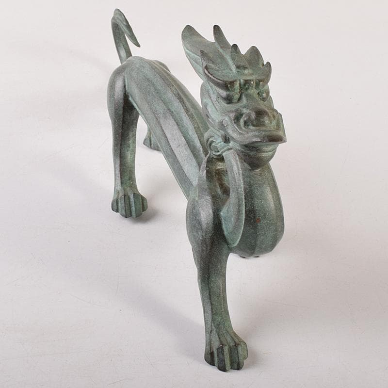 わんわん様専用 山本雲涛作 青銅 龍 置物 共箱 M R7839 - メルカリ