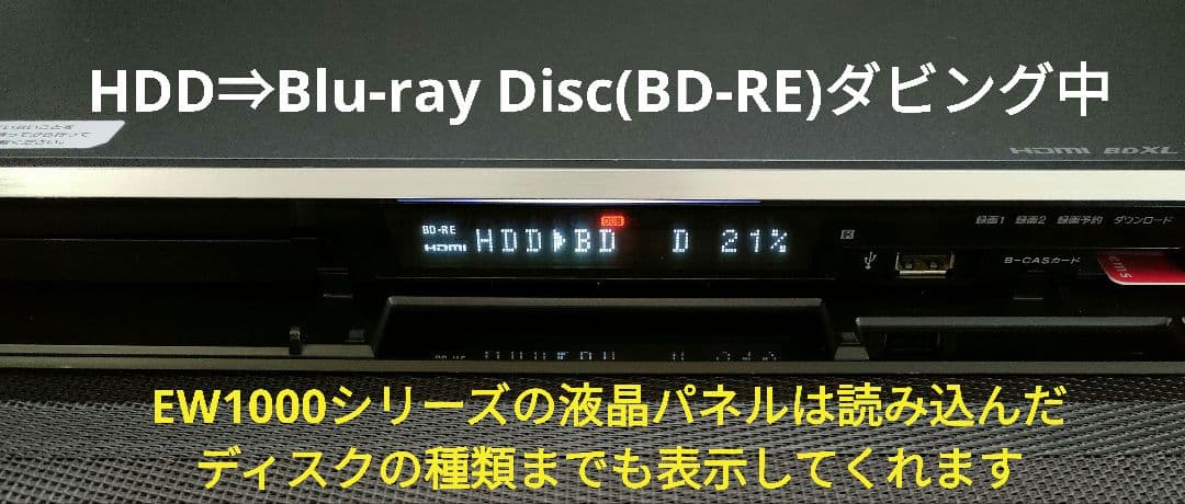 銀チロリヴウラン SONY BDZ-EW1000