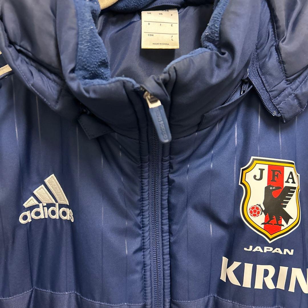 アディダス ダウンジャケット サッカー日本代表モデル Lサイズ - メルカリ