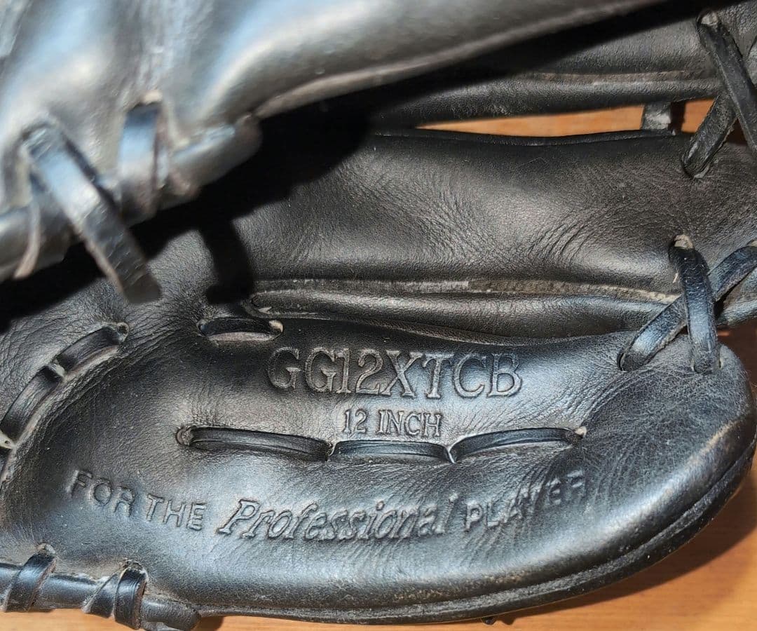 硬式用Rawlings The Gold Glove ブラックグローブ　中古