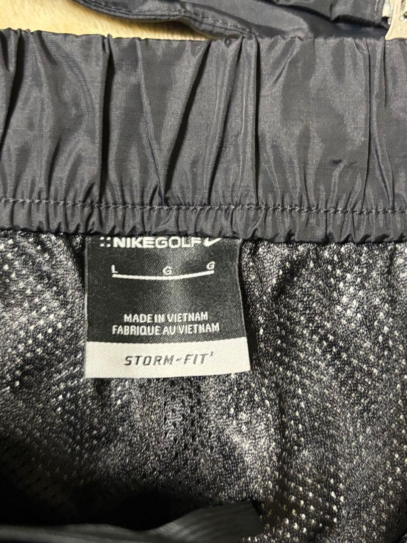 Nike ゴルフSTORM-FIT レインウェア L ブラック　上下セットアップ