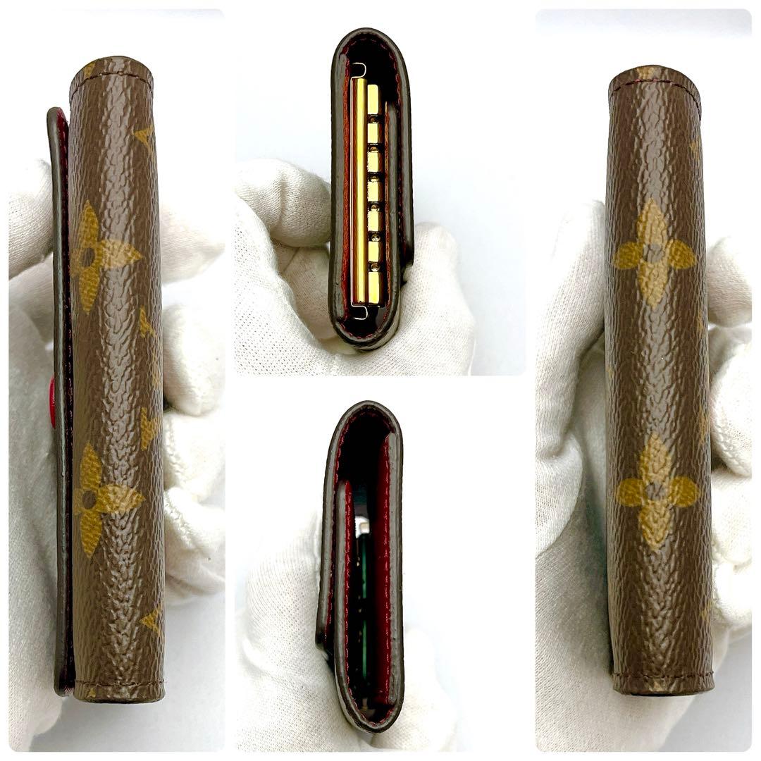 ICチップ ✨ルイヴィトン モノグラム ミュルティクレ6 キーケース フューシャ