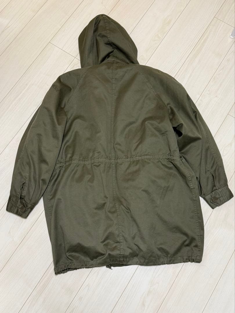 フランス軍 実物 70s ミリタリーモッズコート　ライナー付き M-65系