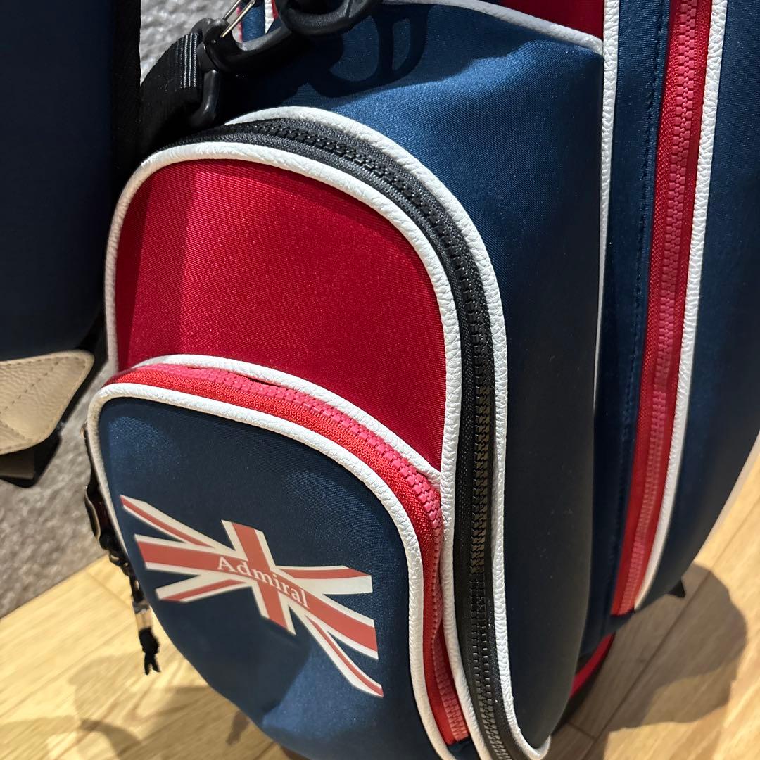 Admiral ゴルフバッグ スタンド付き