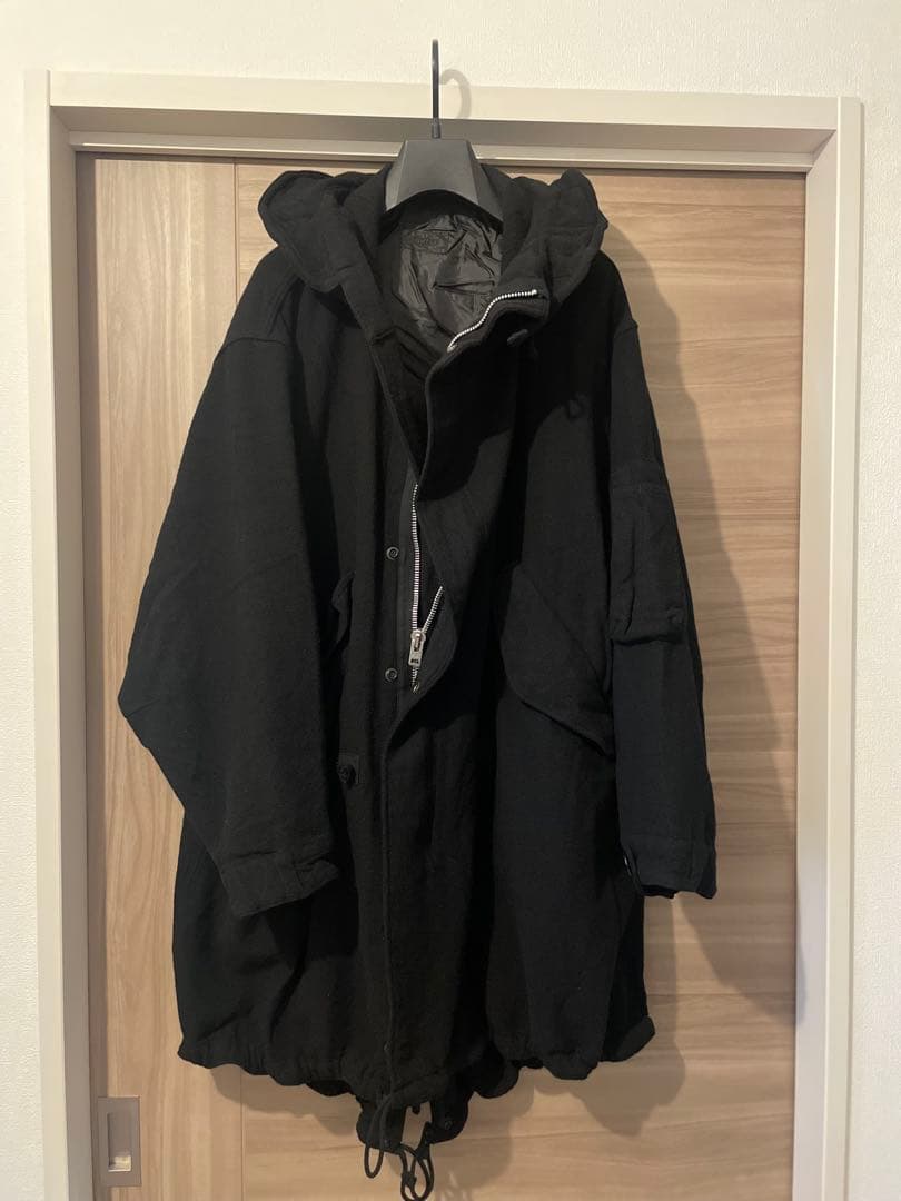 本日限りanytee 縮絨　Felted M48 M65スーパーブラック