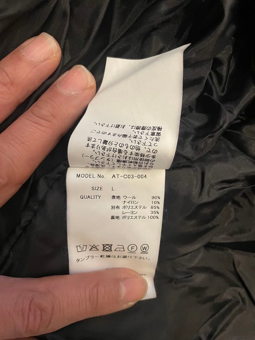 本日限りanytee 縮絨　Felted M48 M65スーパーブラック