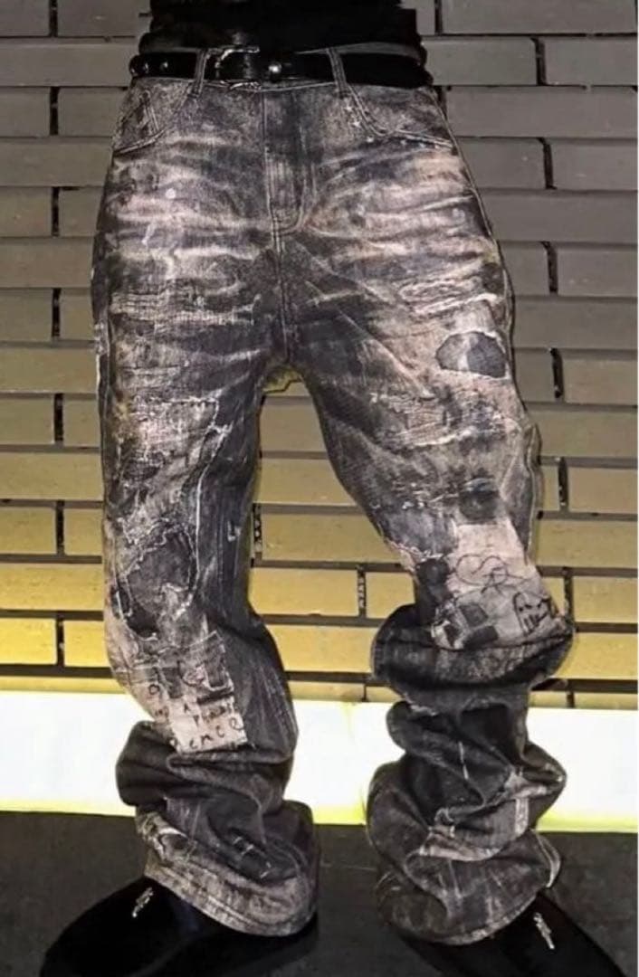 00s archive swag y2k グランジ 平成 デニム opium