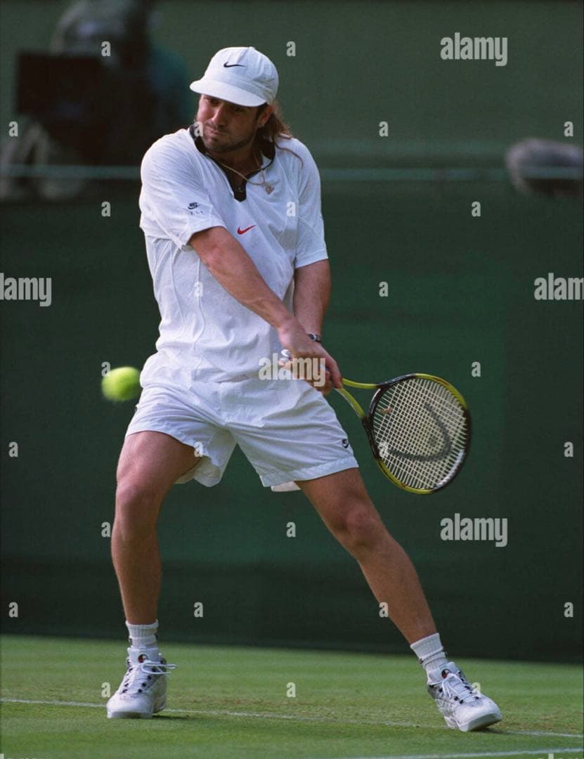 アップルディバイド　Nike チャレンジコート　アガシ　94