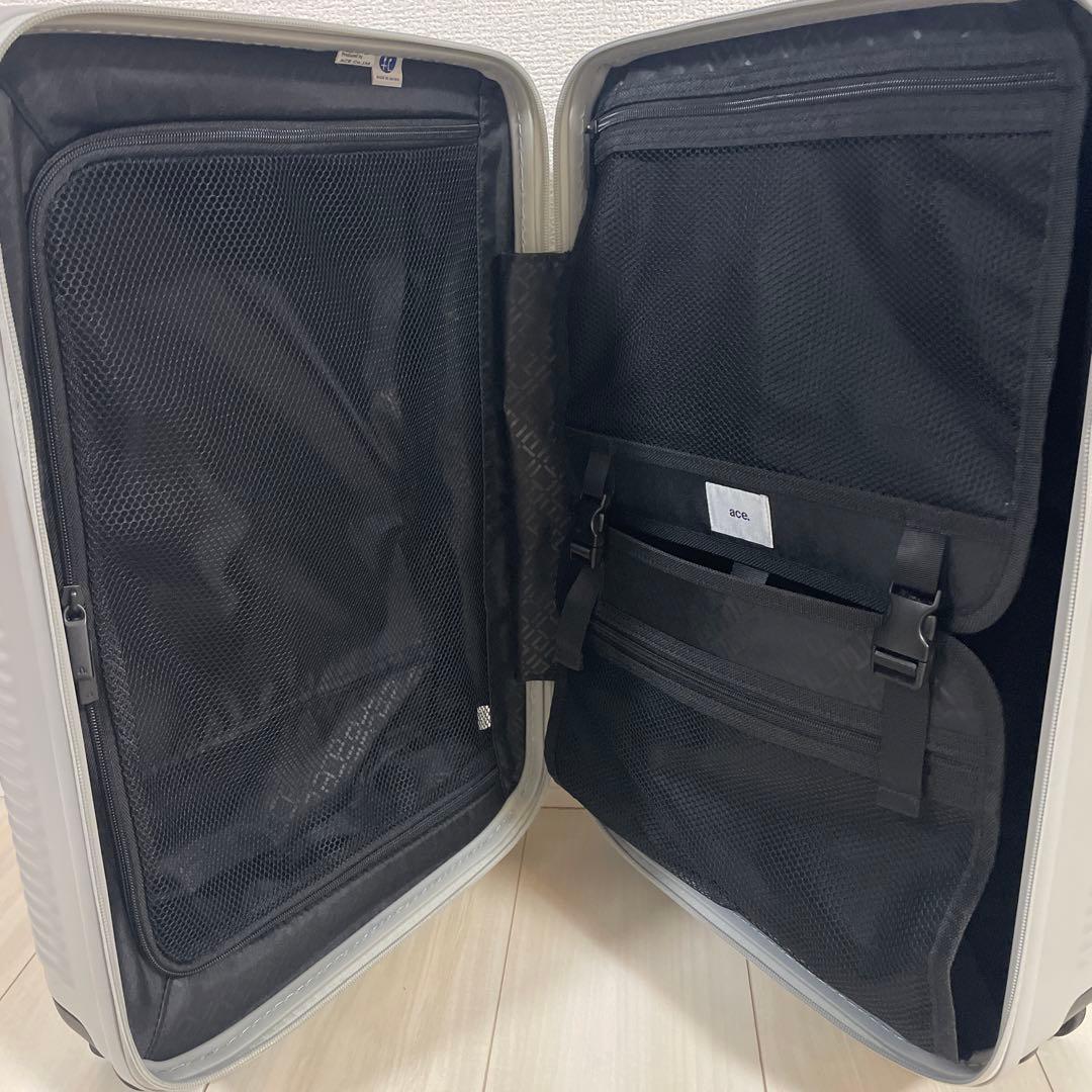 ACE 37L キャリーバッグ　ギンネズグレー 4輪