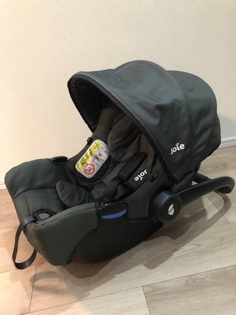 Joie ベビーシート ジェム（エンバー／グレー）【美品・箱付・クリーニング済】