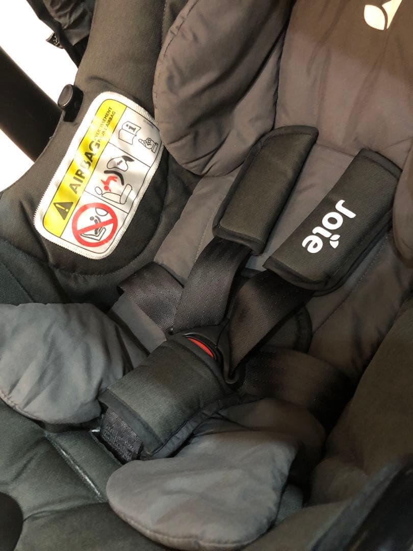 Joie ベビーシート ジェム（エンバー／グレー）【美品・箱付・クリーニング済】