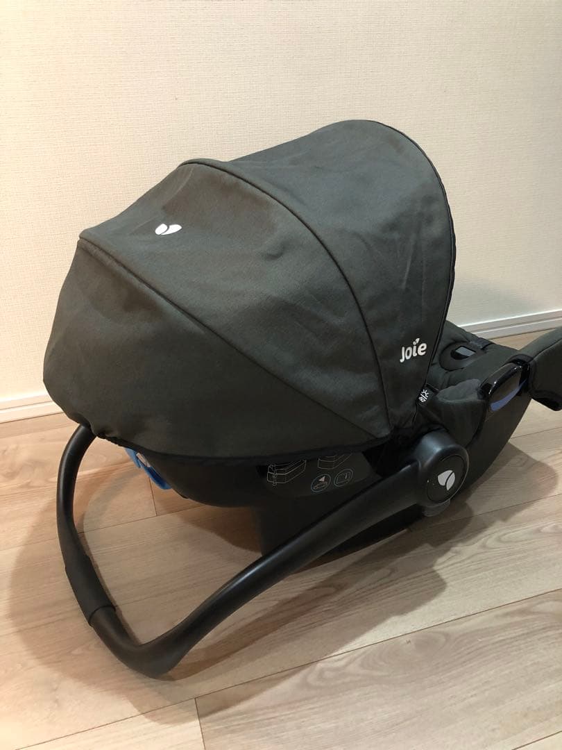 Joie ベビーシート ジェム（エンバー／グレー）【美品・箱付・クリーニング済】