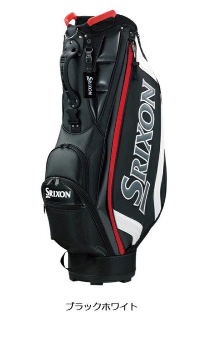 Srixon キャディバッグ ブラックホワイト