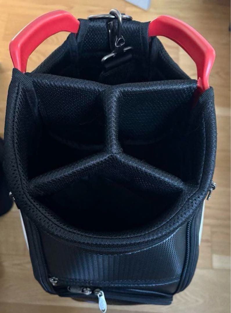 Srixon キャディバッグ ブラックホワイト