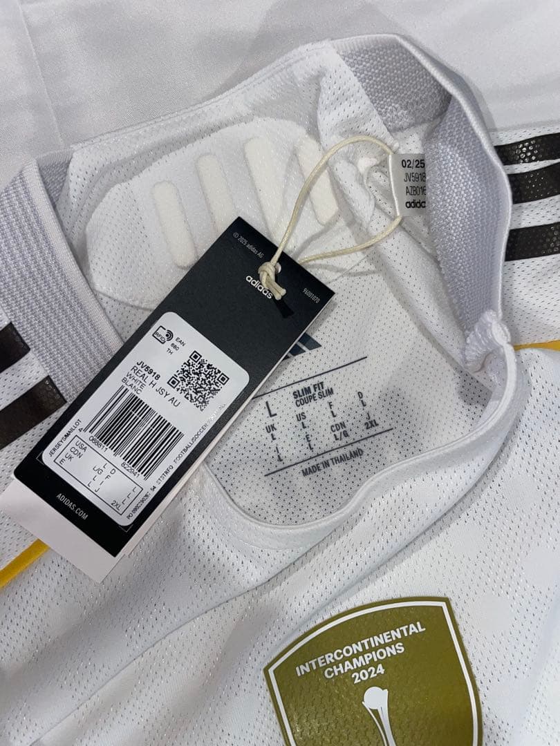 ベリンガム レアルマドリード25/26ホーム 背番号5 正規品 クラブW杯仕様