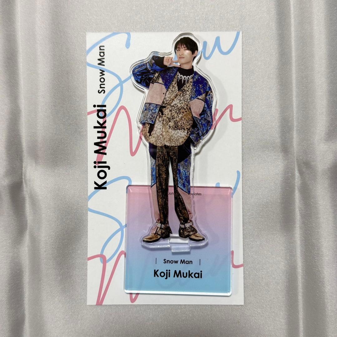 Snow Man 向井康二 アクスタフェスタ アクリルスタンド 〔おまけ付き
