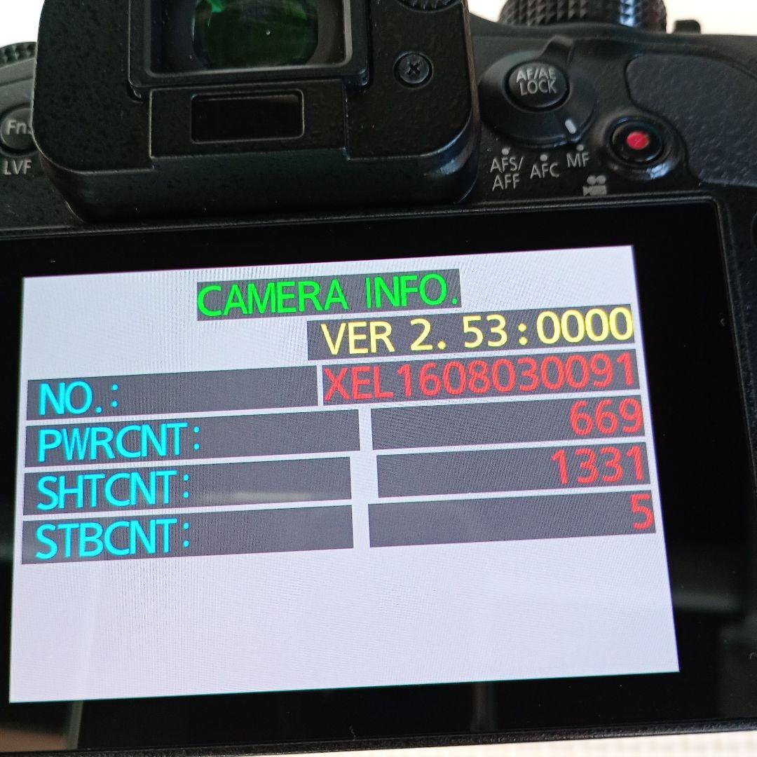 【中古美品】LUMIX GH4 / 1331ショット / バッテリー2個