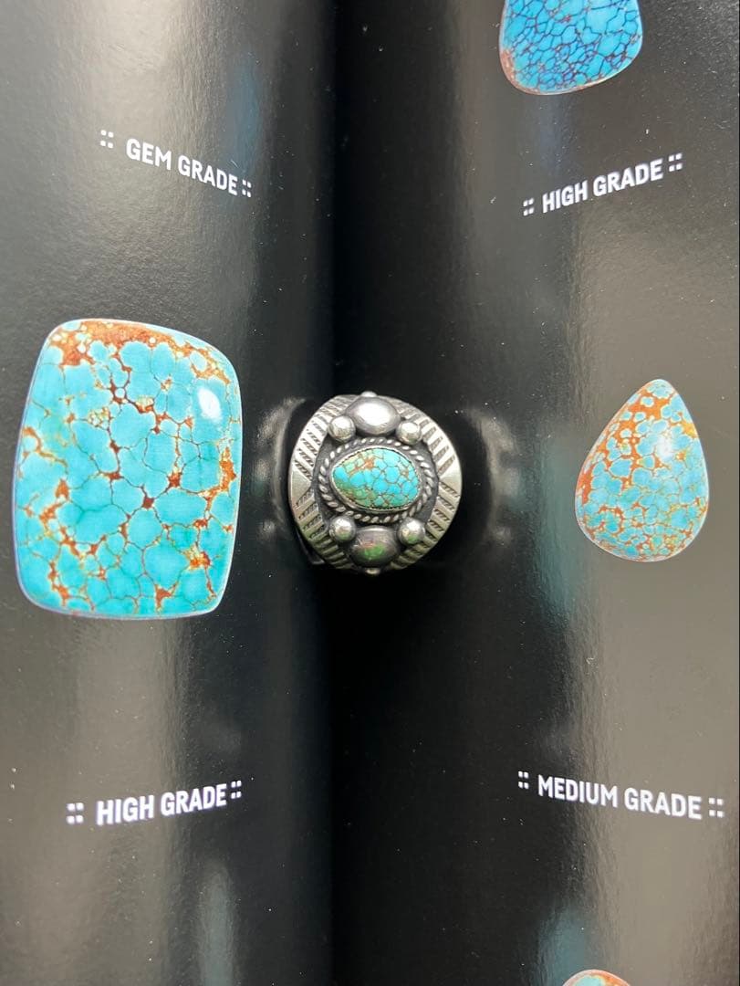 カルビンマルチネス ターコイズ　リング　ナンバーエイト　No.8