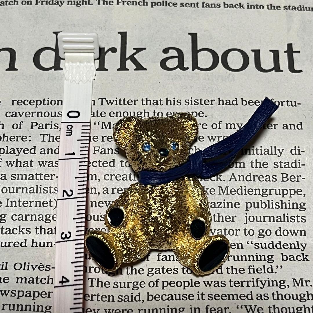 バーバリー　ブローチ　ヴィンテージ　ビンテージ　オールド　アンティーク　ベア　熊