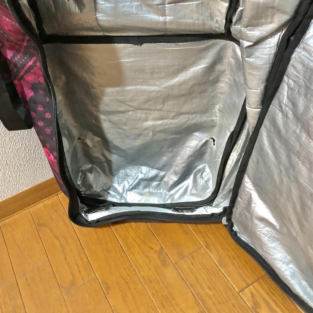 BURTON キャスター付 ボードケース 166 ショルダーストラップ付