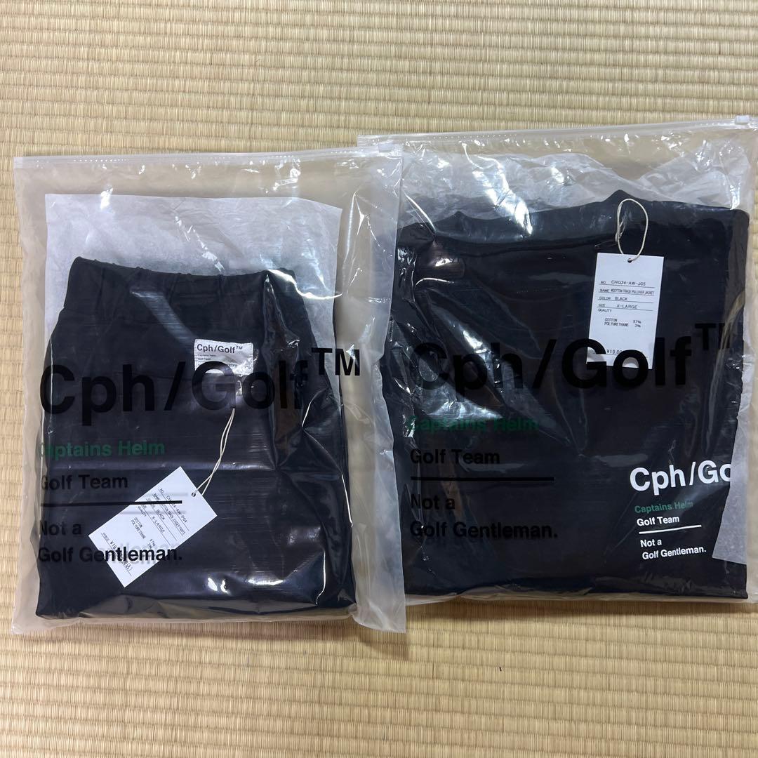 Cph/Golf キャプテンズヘルムゴルフ コットントラック　セットアップ XL