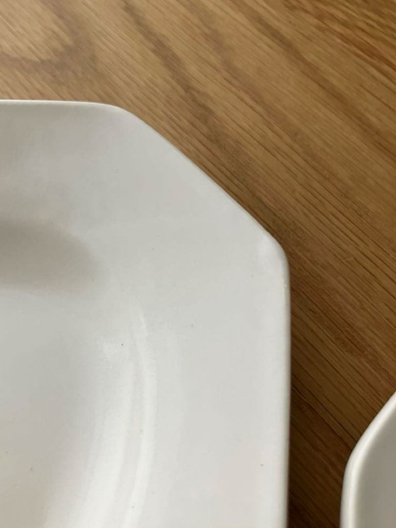 岡田直人 オクトゴナル プレート 八角 長皿 2枚セット - メルカリ