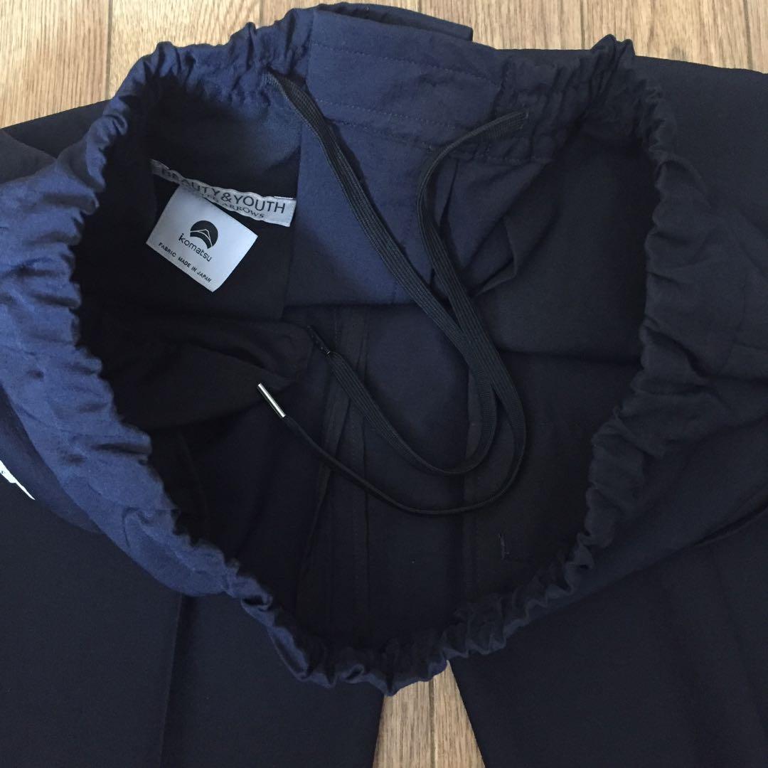 beauty&youth セットアップ ネイビーKOMATSU PACK