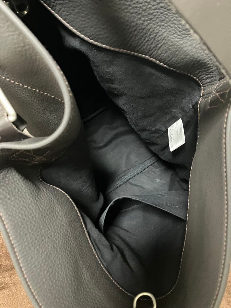 BRADY LEVEN BIOTOP レザー ダークブラウン