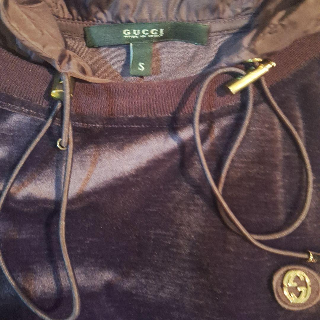 GUCCIフード付きワンピース